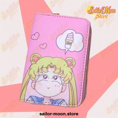 Sailor Moon Printed Aesthetic Graphic Wallet for Women - Rain World Store
